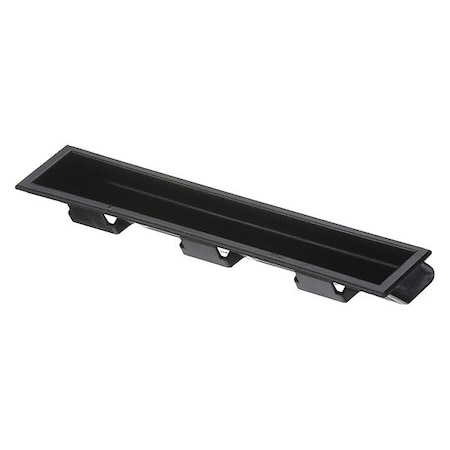 Component Hardware Door Pull, Thermoplastic Recessed P73-2000