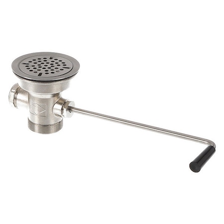 Component Hardware Twist Drain, 3-1/2" Sink Opening D55-7510-R