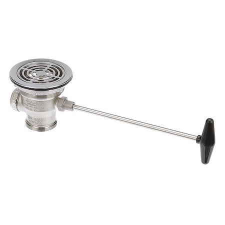 Component Hardware Rotary Drain, 3-1/2" Sink Opening, 2" Male DBN-8000-SP1