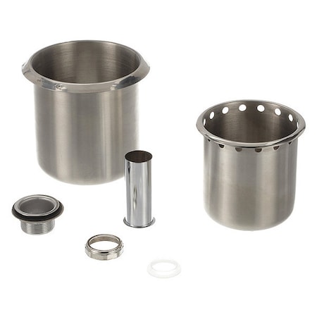 Component Hardware Encore Stainless Steel Dipper Well Assembly complete less faucet K30-1000