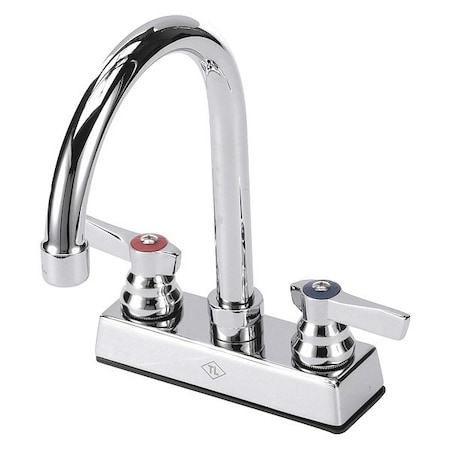 Component Hardware 4" Mount, Commercial OC Deck Mount Faucet 4", CV 6" Swivel TLL11-4102-SE1Z