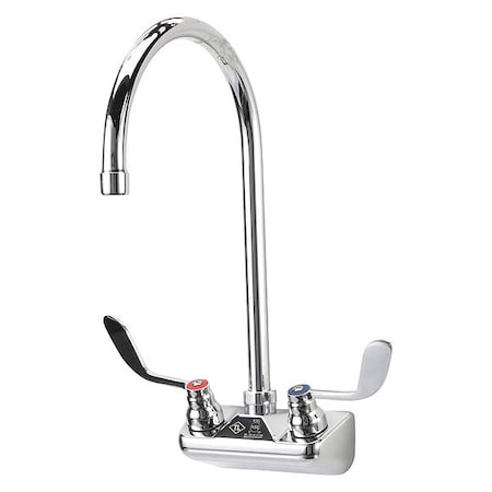 Component Hardware 4" Mount, Commercial OC Wall Mount Faucet 4", CV with 8-1/2" TLL15-4101-SE4Z