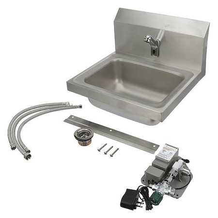 Component Hardware Intelli-Flo EZ Electronic Hand Wash Station AC Power with Thermostatic Mixing Valve and 1.5GPM Laminar Flow KE25-B131-CB1