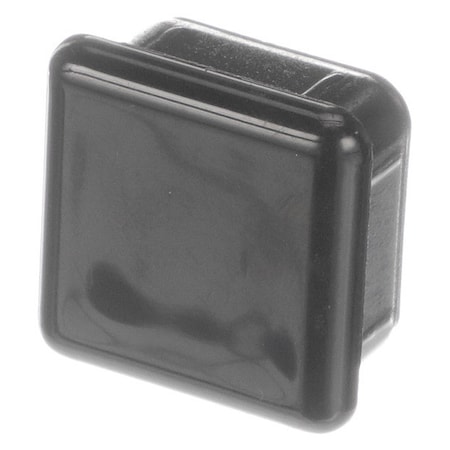 Component Hardware Black Nylon End Cap for 1" OD, 16-ga J16-1001-SQ