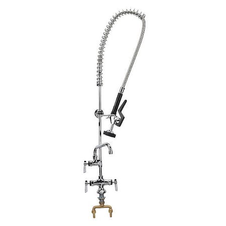 Component Hardware Encore Single Hole Deck Mount Pre Rinse Assembly with 14" Add On Faucet KL50-1000-AF5