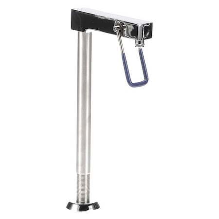 Component Hardware Encore Glass Filler, deck mount, 8" riser polished chrome plated brass finish KL26-5000