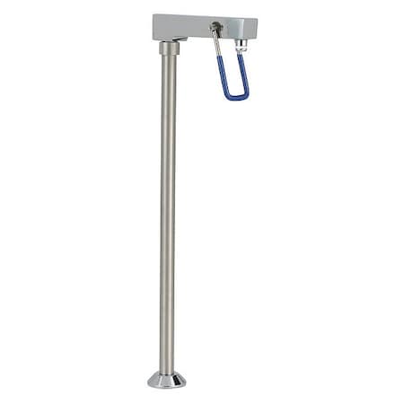 Component Hardware Encore Glass Filler, deck mount, 15" riser, polished chrome plated brass finish, low lead, 3/8" NPT KL26-5015-SP