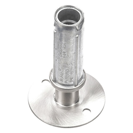 Component Hardware S/S Clad Zinc Die Cast 3" Adj Hi-Rise Fl A10-0884-C