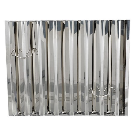 Component Hardware Type III 16"H x 25"W x 1-5/8"D Stainless 301625