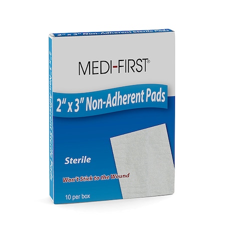 Medique Non-Adherent Pad, Sterile, No, PK10 64212