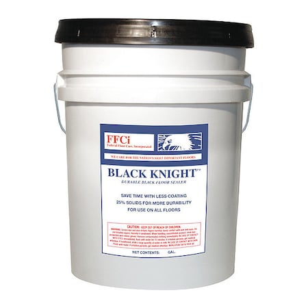 Federal Floor Care Durable Blk Floor Sealer/Finish, 5 gal. 19536