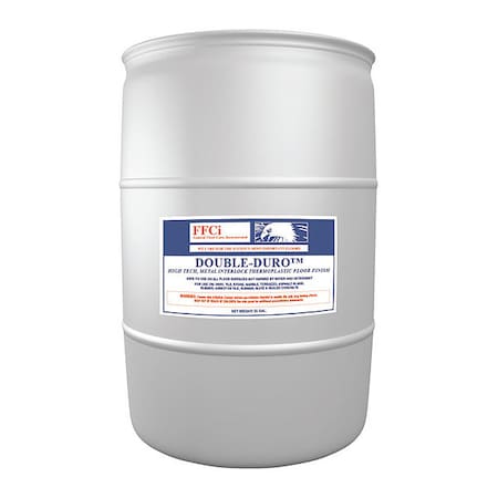 Federal Floor Care Dbl-Duro Clr Floor Sealer/Finish, 55 gal. 21598