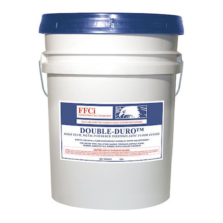 Federal Floor Care Dbl-Duro Clr Floor Sealer/Finish, 5 gal. 21597