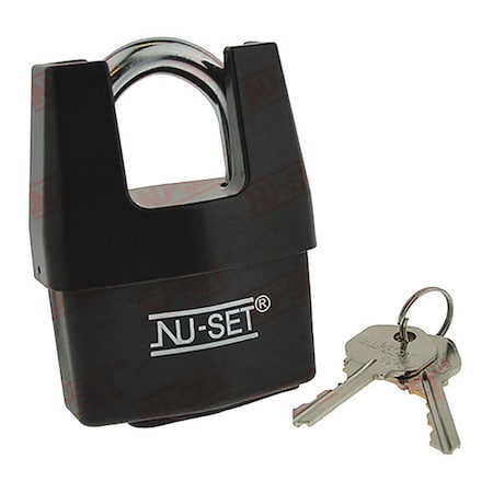 Nu-Set Padlock 2-1/2", 64mm, Shrouded Shackle 5361