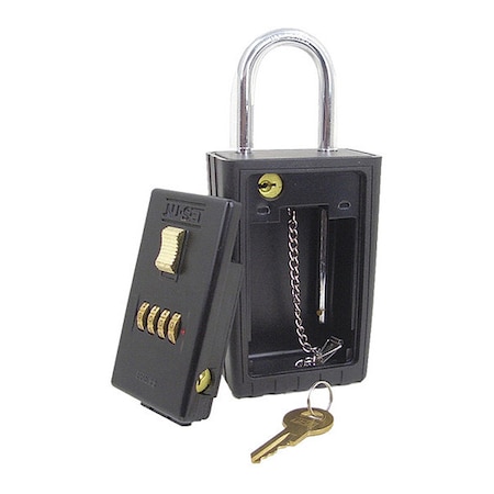 Nu-Set Lock Box, 4-Number, Hanging Shackle 2020