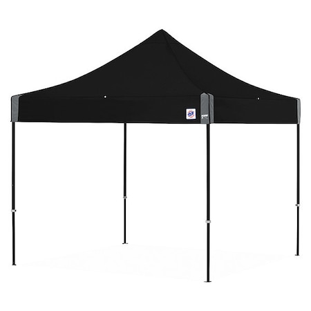 E-Z Up Eclipse Steel Shelter, 10x10 Ft., Black Fr EC3STL10KFBKTBK
