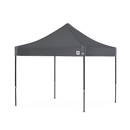 E-Z Up Eclipse Steel Shelter, 10x10 Ft., Black Fr EC3STL10KFBKTSG