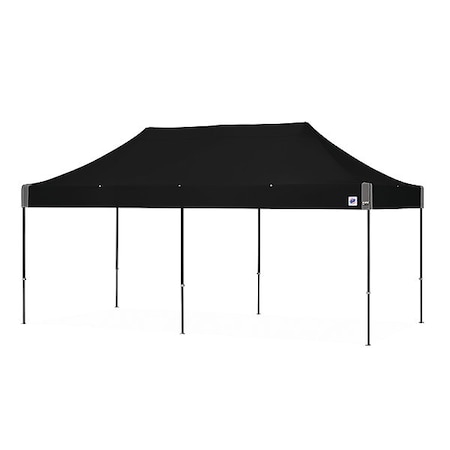 E-Z Up Eclipse Steel Shelter, 10x20 Ft., Black Fr EC3STL20KFBKTBK