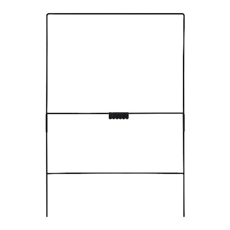 Cosco Sign Stake Holder, Metal, 16x22" 098050