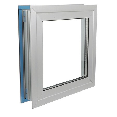 Component Hardware Brushed Aluminum Non-Heated View Port 14 W91-14143-UGUF