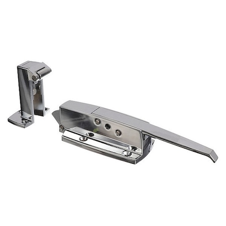 Component Hardware Offset Polished CP Walk-In Cooler Door L W19-2000