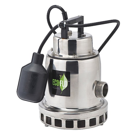 Eco-Flo Submersible Waterfall/Fntain Pump 1/2 HP SEP50W