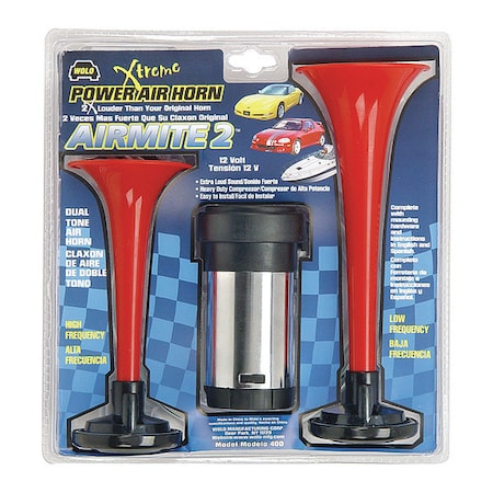 Wolo Trumpet, 2, Airmite, 24V Compressor 400-24