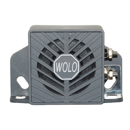 Wolo Back Up Alarm, Heavy Duty, White Noise BA-197WN