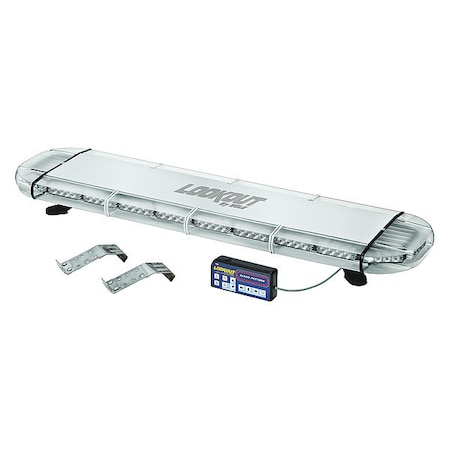Wolo Light Bar, Lookout Blue/Red, LED, Low 48" 7915-BR