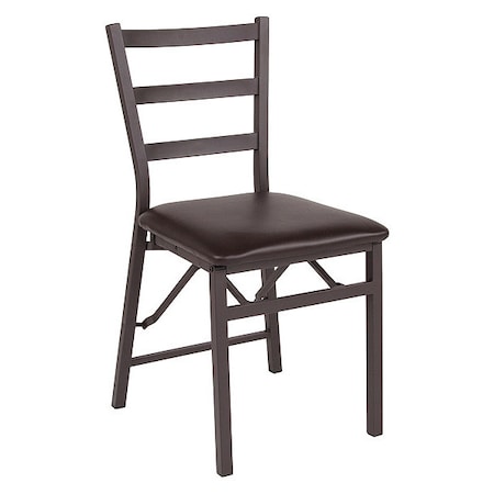 Flash Furniture Hercules Brown Ladderback Folding Chair CY-180841-GG