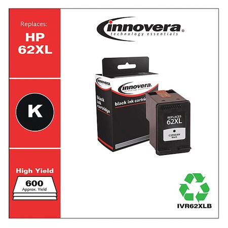 Innovera IVR62XLB Replacement For (HP 62XL), High IVR62XLB
