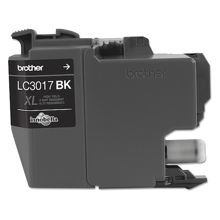 Brother Brother Innobella LC3017BK Original Ink Cartridge - Inkjet - High Yield - 550 Pages - Black LC3017BK