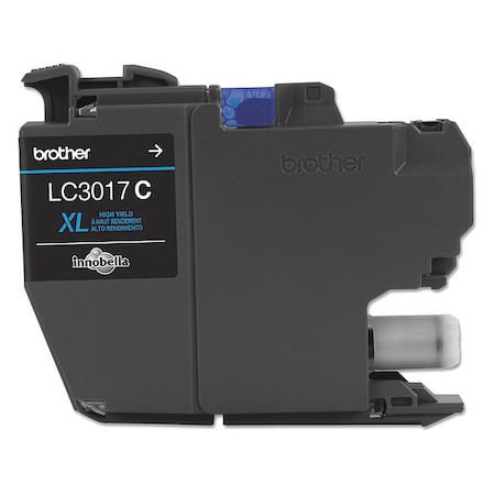 Brother LC3017C Innobella HighYield Ink, 550 Pa LC3017C