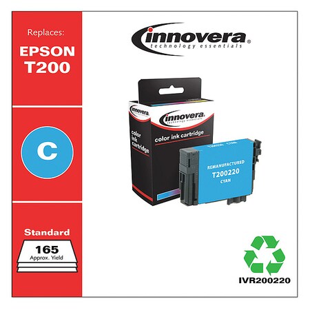 Innovera Remanufactured T200220 (T200) Ink, Cyan IVR200220