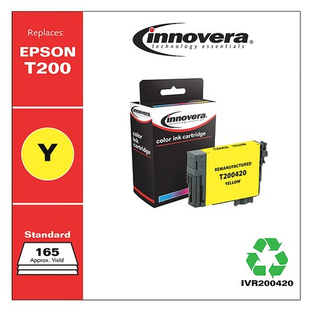 Innovera Remanufactured T200420 (T200) Ink, Yello IVR200420