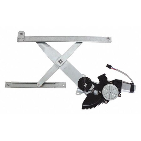 Acdelco Front Pass Power Window Regulator, 11A17 11A17