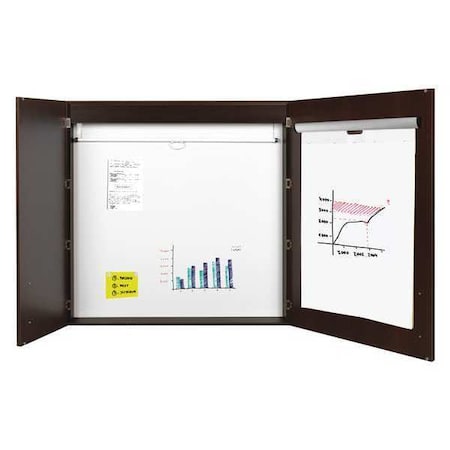 Mastervision 48"x48" Dry Erase Conference Cabinet CAB01010143