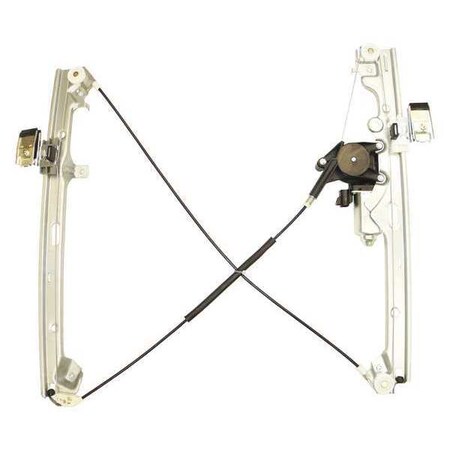 Acdelco Front Pass Power Window Regulator, 11A15 11A15