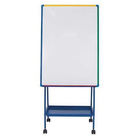 MASTERVISION Schoolmate Easel, Multi-Colored Frame EA49125026