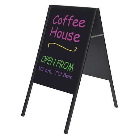 Mastervision 24"x36" Magnetic Wet Erase Sign Board, Dry Erase Width: 36" DKT30505042