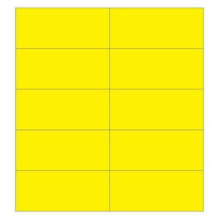 Mastervision Magnetic Tape Strips, 7/8"x2", Yellow, PK25 FM2403