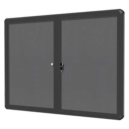Mastervision Enclosed Bulletin Board 3x4ft.ft., 2 Door VT640103727