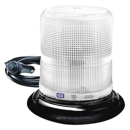 Pulse Ii Led Beacon, Med Pro, Vac-Mag, 12-24Vdc, Clr 7970C-VM