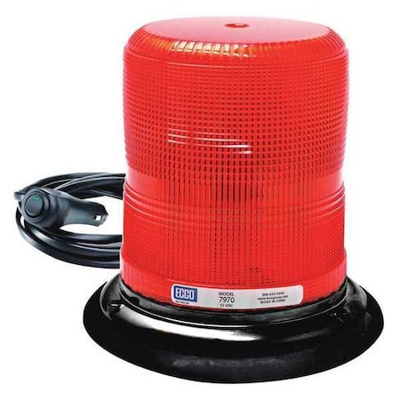 Pulse Ii Led Beacon, Med Pro, Vac-Mag, 12-24Vdc, Red 7970R-VM