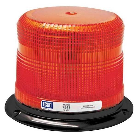 Pulse Ii Led Beacon, Low Prof, 12-24Vdc, Red 7965R