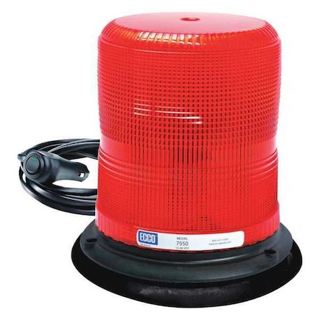 Pulse Ii Led Beacon, Med Pro, Vac-Mag, 12-48Vdc, Red 7950R-VM