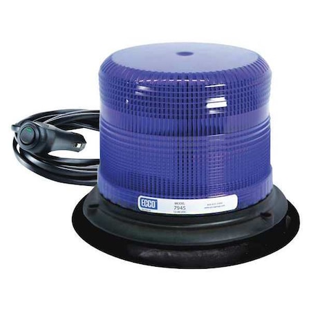 Pulse Ii Led Beacon, Low Pro, Vac-Mag, 12-48Vdc, Blue 7945B-VM