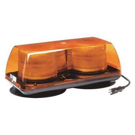 Ecco Strobe Minibar, 15", Amber, Temp Mount 5350AAA-VM
