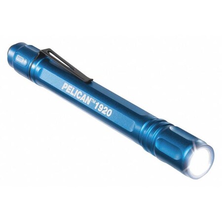 Pelican Blue LED Compact Flashlight, Alkaline AAA, 224/22lm 1920
