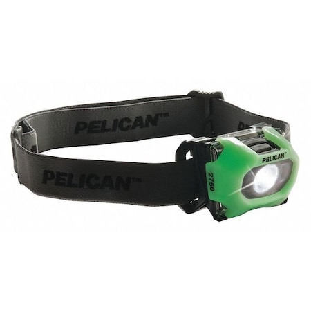Pelican Compact LED Headlamp, 193 lm, Glow 2750C